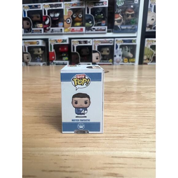 LE BITTY Invisible Woman & Mr. Fantastic Funko Pops Marvel MCU F4 Four SDCC 4 - Picture 7 of 13